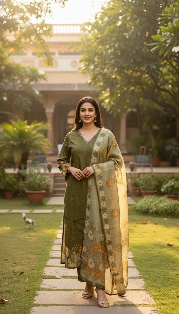 Moss Bloom Elegance Ensemble